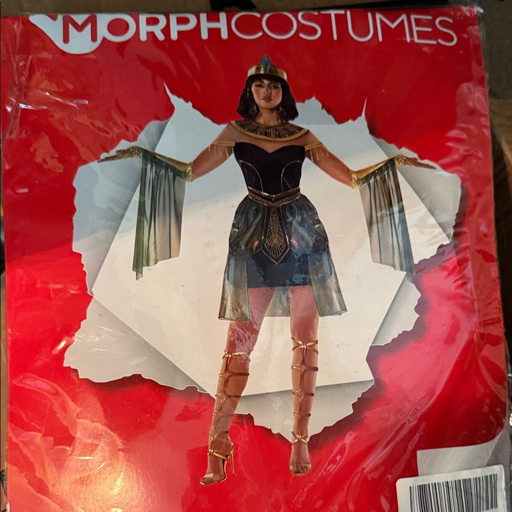 Queen of the Nile Costume - Black, green and Gold